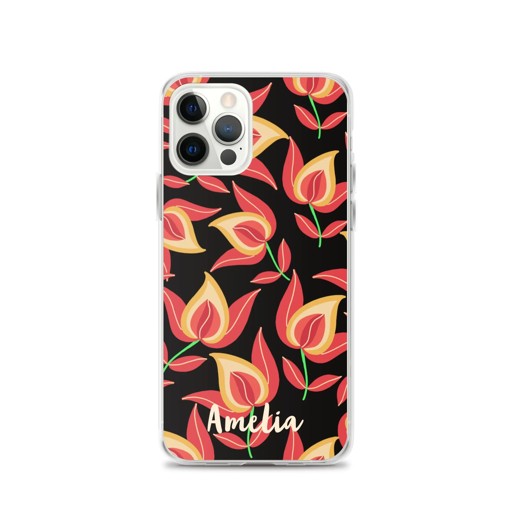 Dusky Charm iPhone® Clear Case