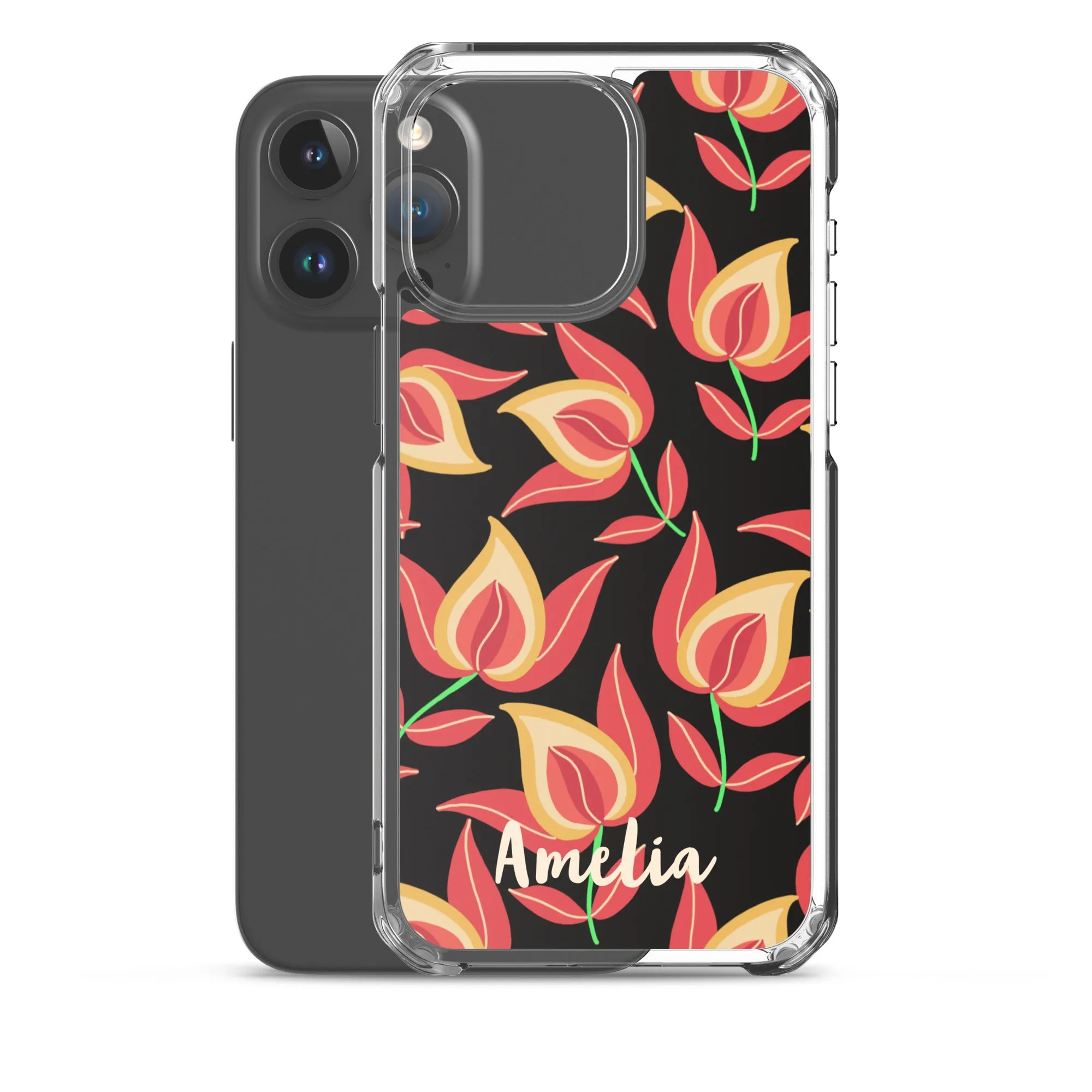 Dusky Charm iPhone® Clear Case