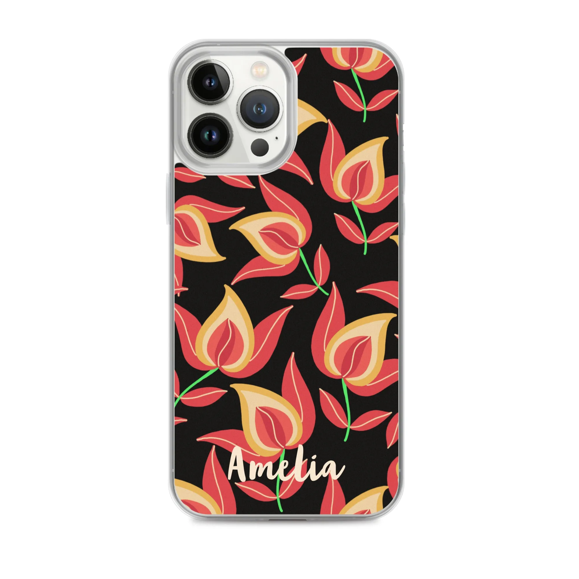 Dusky Charm iPhone® Clear Case