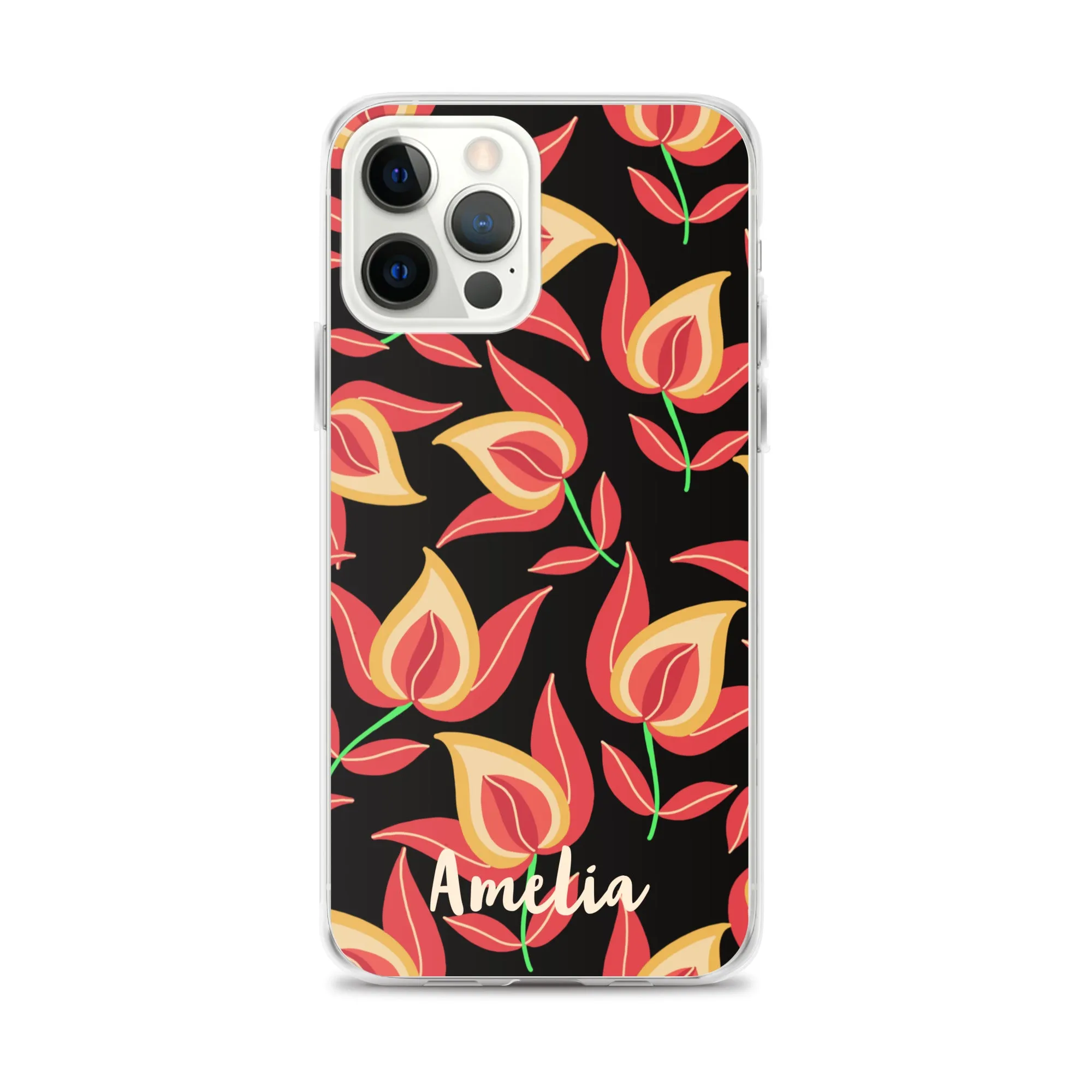 Dusky Charm iPhone® Clear Case