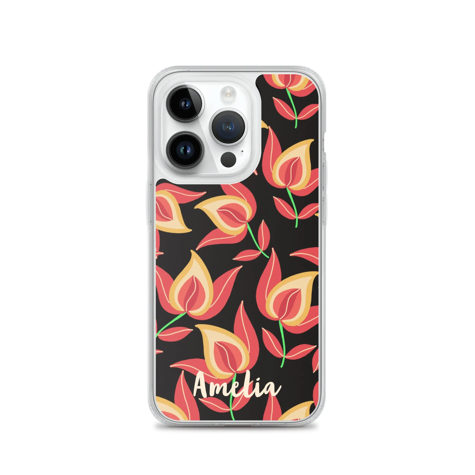 Dusky Charm iPhone® Clear Case