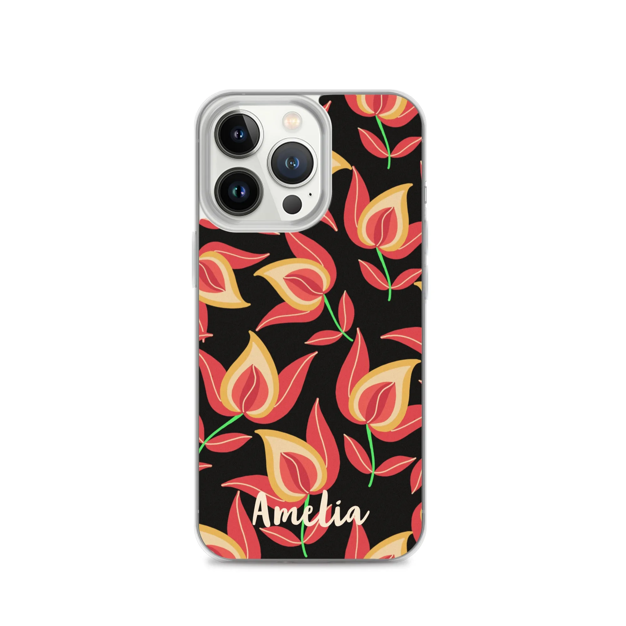 Dusky Charm iPhone® Clear Case