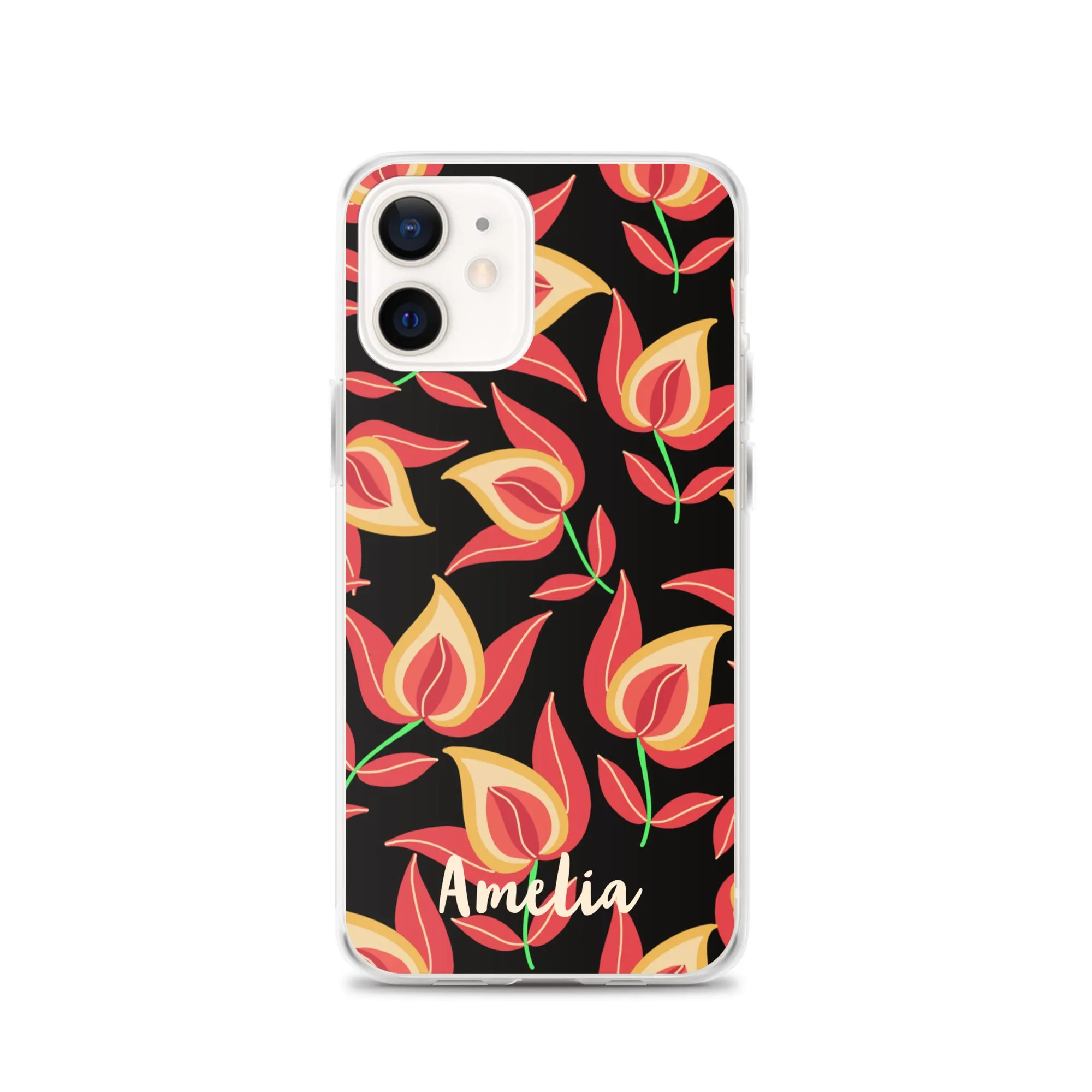 Dusky Charm iPhone® Clear Case