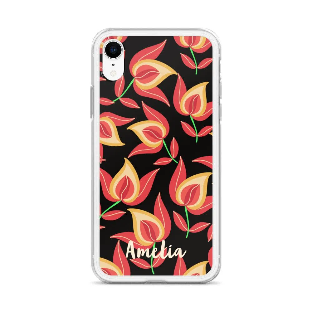 Dusky Charm iPhone® Clear Case
