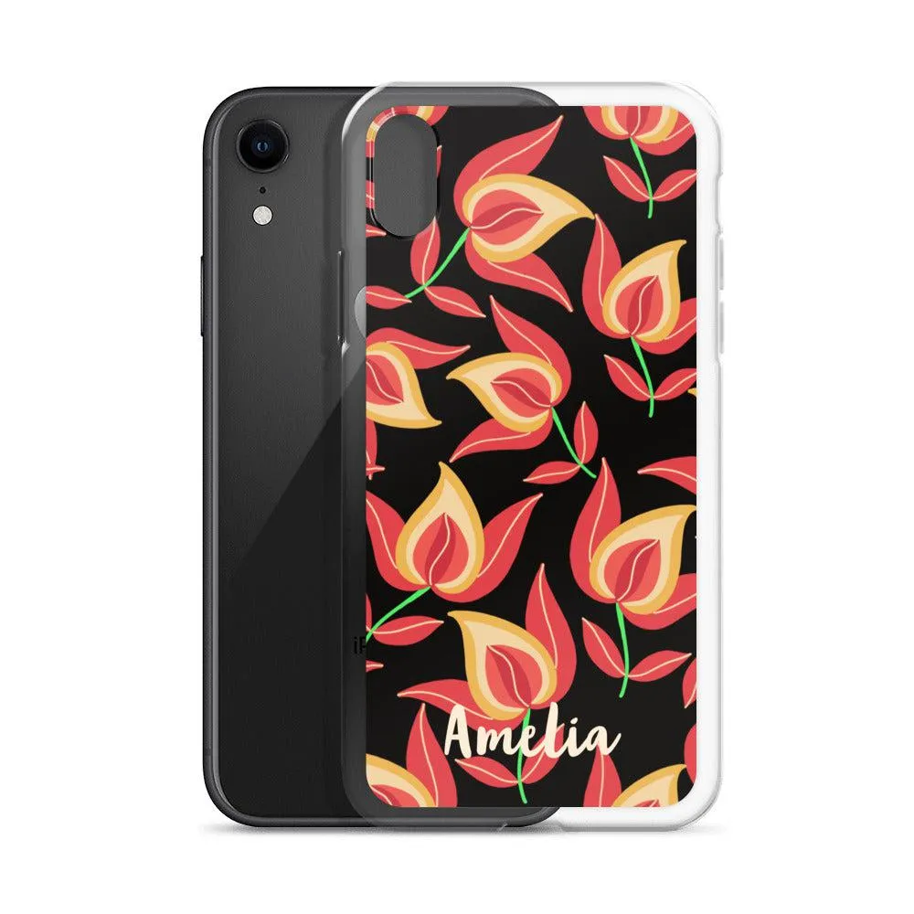 Dusky Charm iPhone® Clear Case