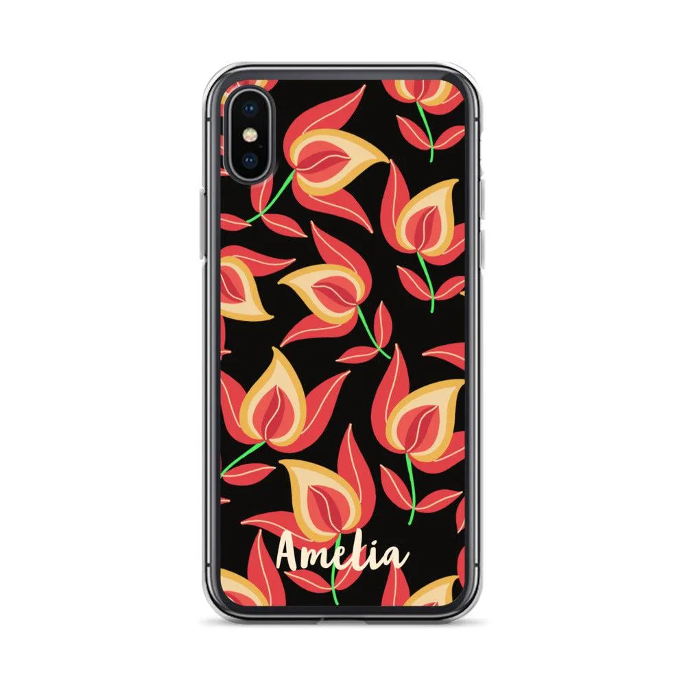 Dusky Charm iPhone® Clear Case