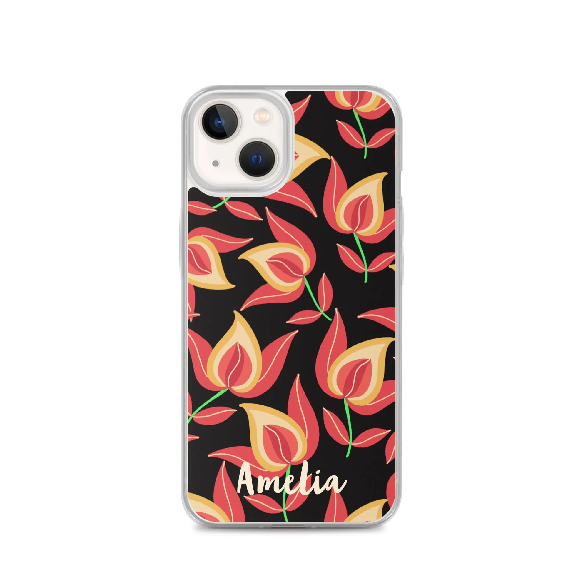 Dusky Charm iPhone® Clear Case