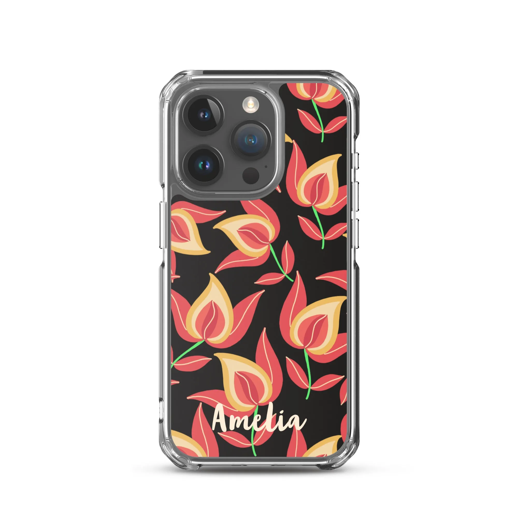 Dusky Charm iPhone® Clear Case