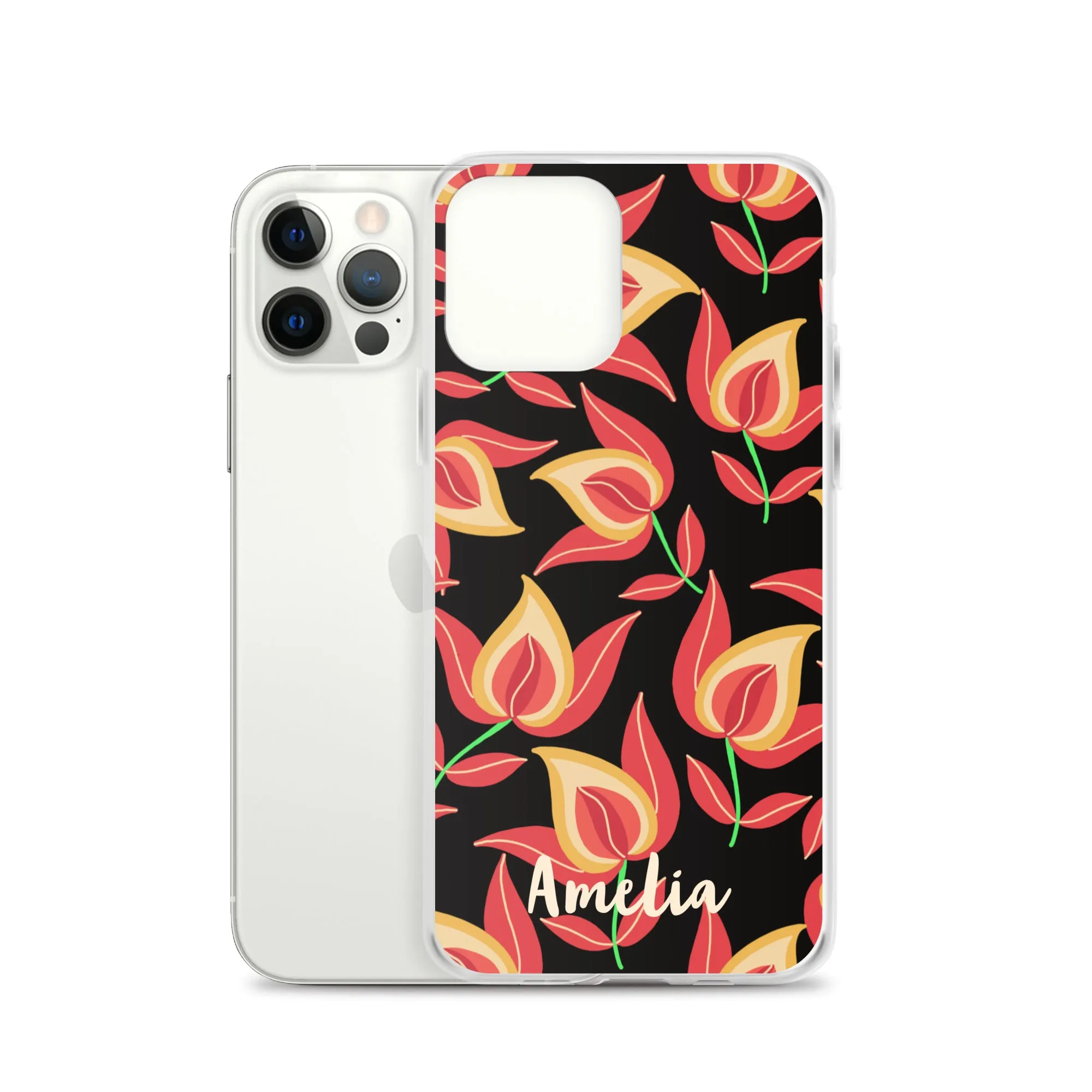 Dusky Charm iPhone® Clear Case
