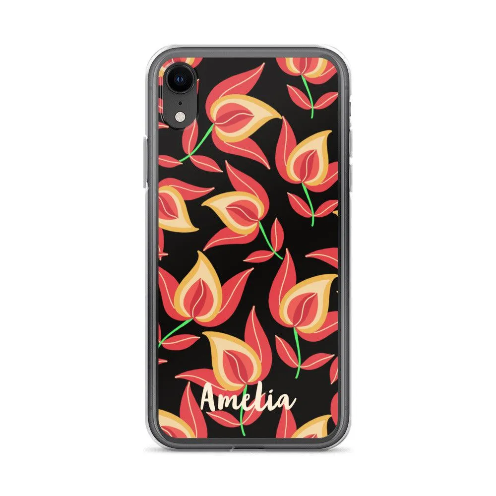 Dusky Charm iPhone® Clear Case
