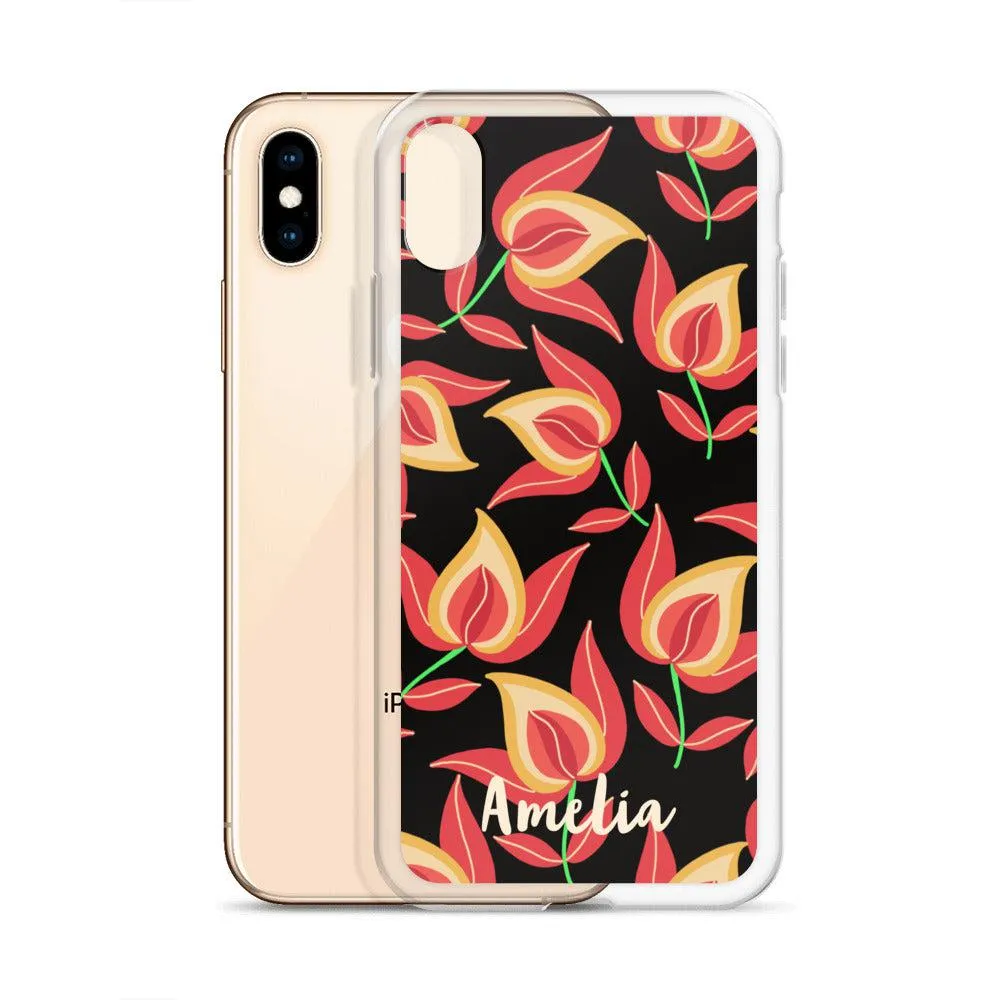 Dusky Charm iPhone® Clear Case