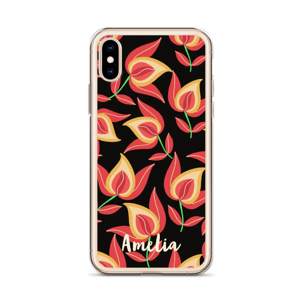 Dusky Charm iPhone® Clear Case