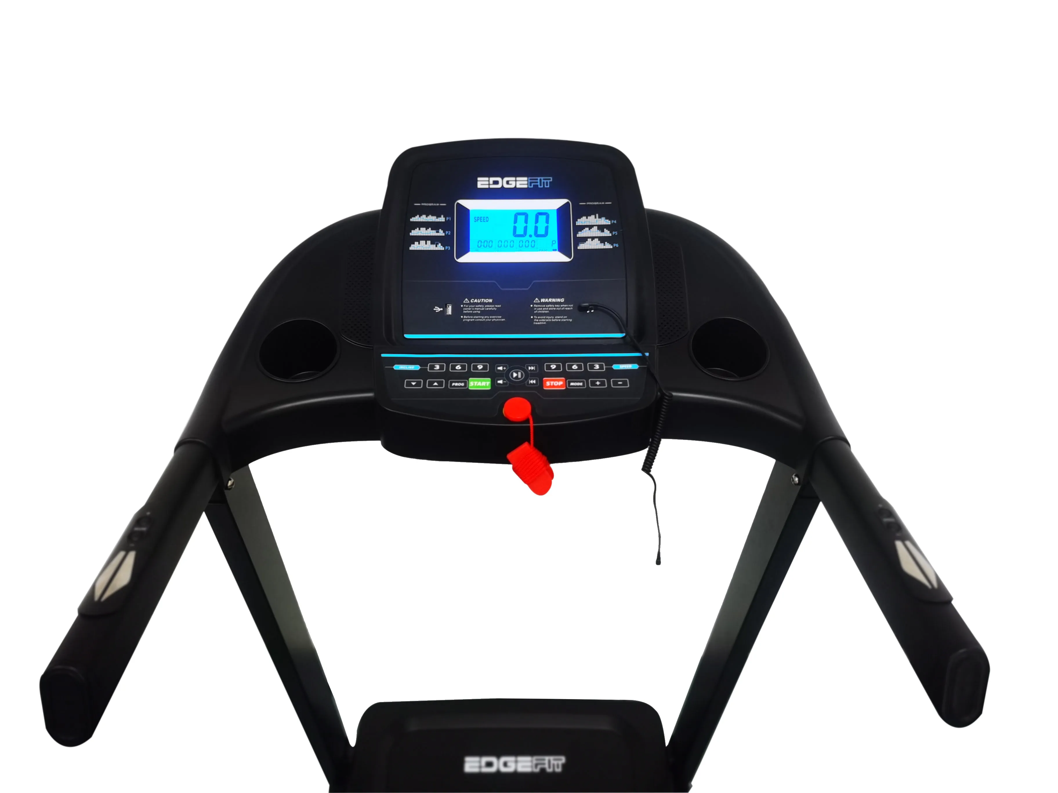 EdgeFit TM900 Electronic Treadmill with 1-2-3-Build-System