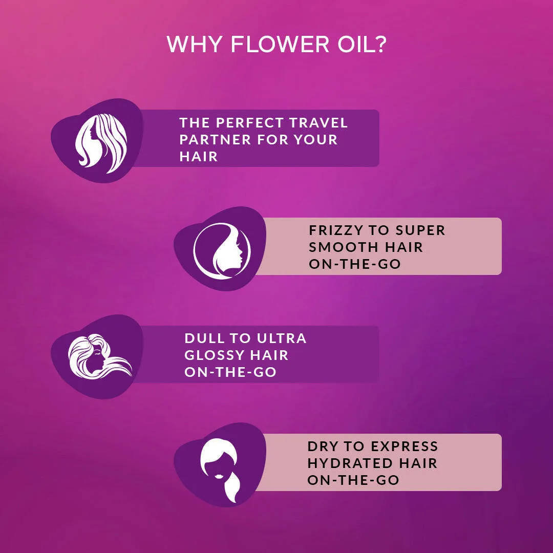 Essential Care Flower Hair Serum - Herbishh