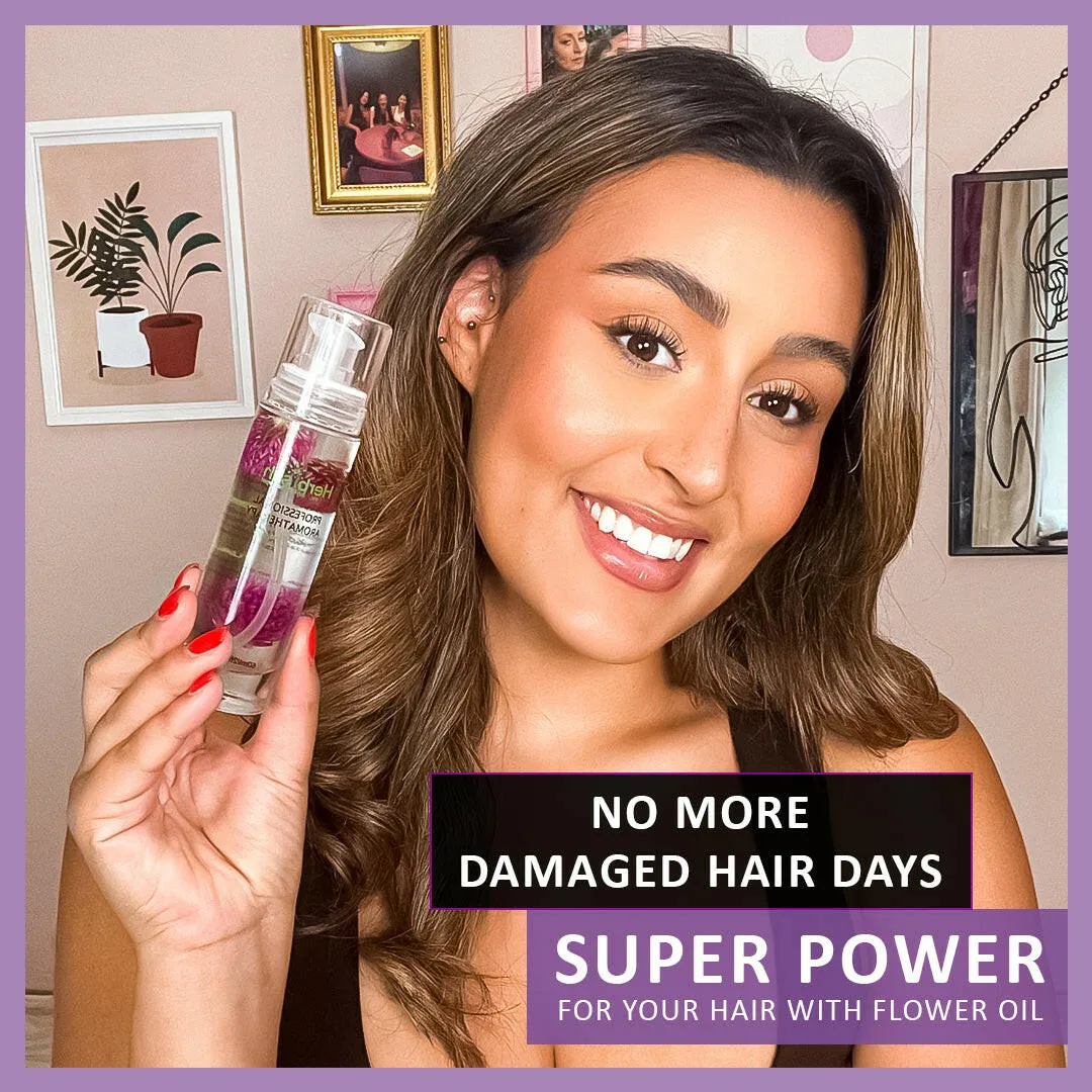 Essential Care Flower Hair Serum - Herbishh