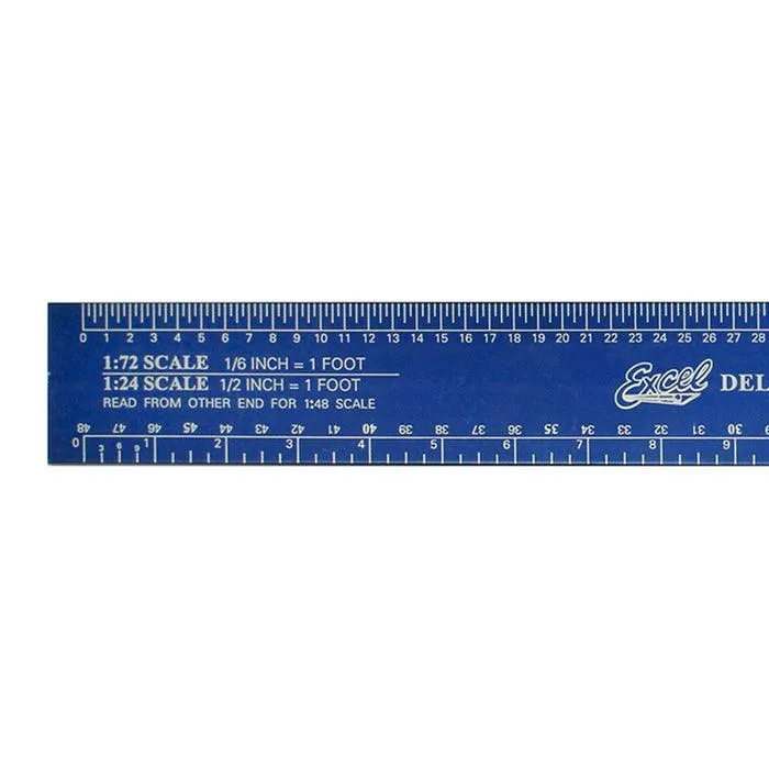 Excel 12" Deluxe Scale Model Reference Ruler 55779