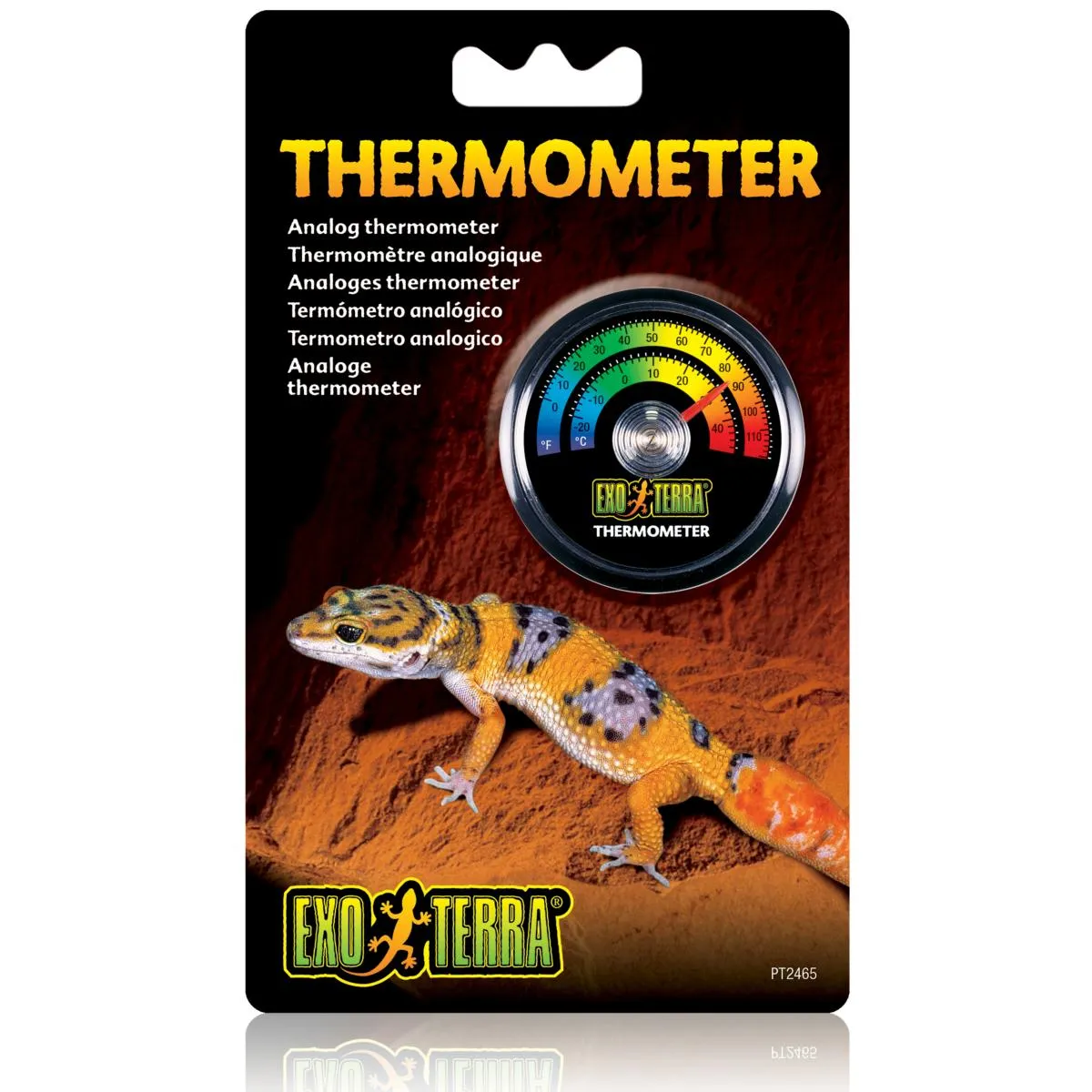 Exo Terra Colour Coded Analog Thermometer