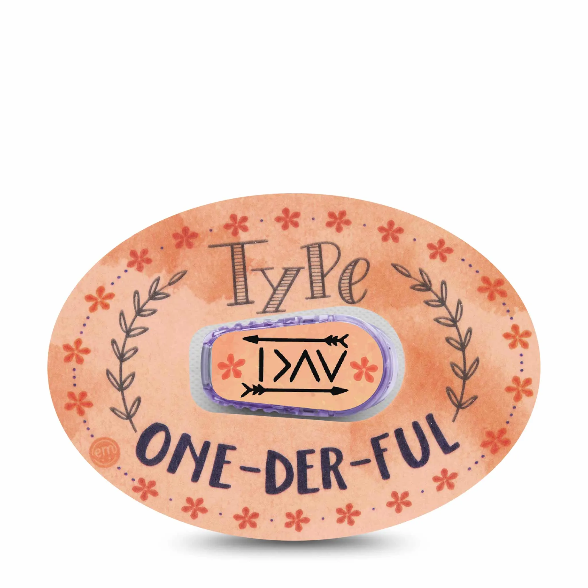 ExpressionMed Dexcom G6/One Transmitter Sticker (Type One-Der-Ful)