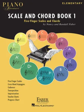 Faber - Piano Adventures Scale and Chord Book 1 - Piano Method