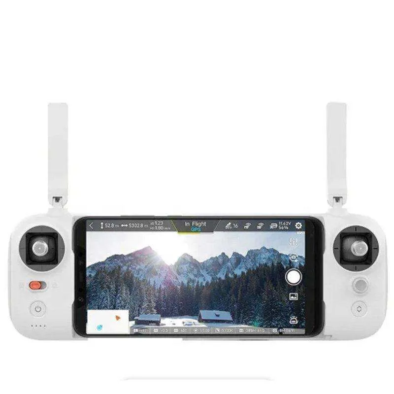FIMI X8SE 2022 V2 Drone Camera Professional GPS 4K Foldable RC Quadcopter, 35-min Flight Time, 10km Video Transmission, Follow me, 3-Axis Gimbal (2 Batteries Megaphone) 128GB TUTT
