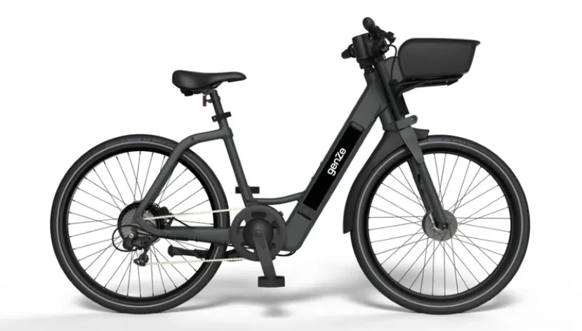 Genze E222 Step-Thru Black 350W Electric Bike