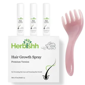 Ginger Hair Growth Spray Thickness, Shine, and Strength- Herbishh