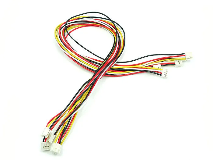 Grove - Universal 4 Pin Buckled 5 cm, 20 cm, 30 cm, 50 cm Cable (5 PCs pack)