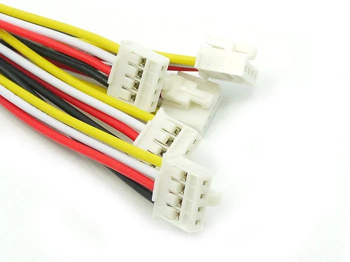 Grove - Universal 4 Pin Buckled 5 cm, 20 cm, 30 cm, 50 cm Cable (5 PCs pack)