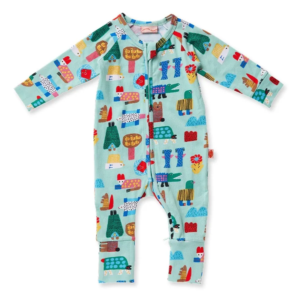 Halcyon Nights: Long Sleeve Zip Suit Flatmates