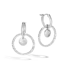 Hammered Interlink Drop Earring - EB34000