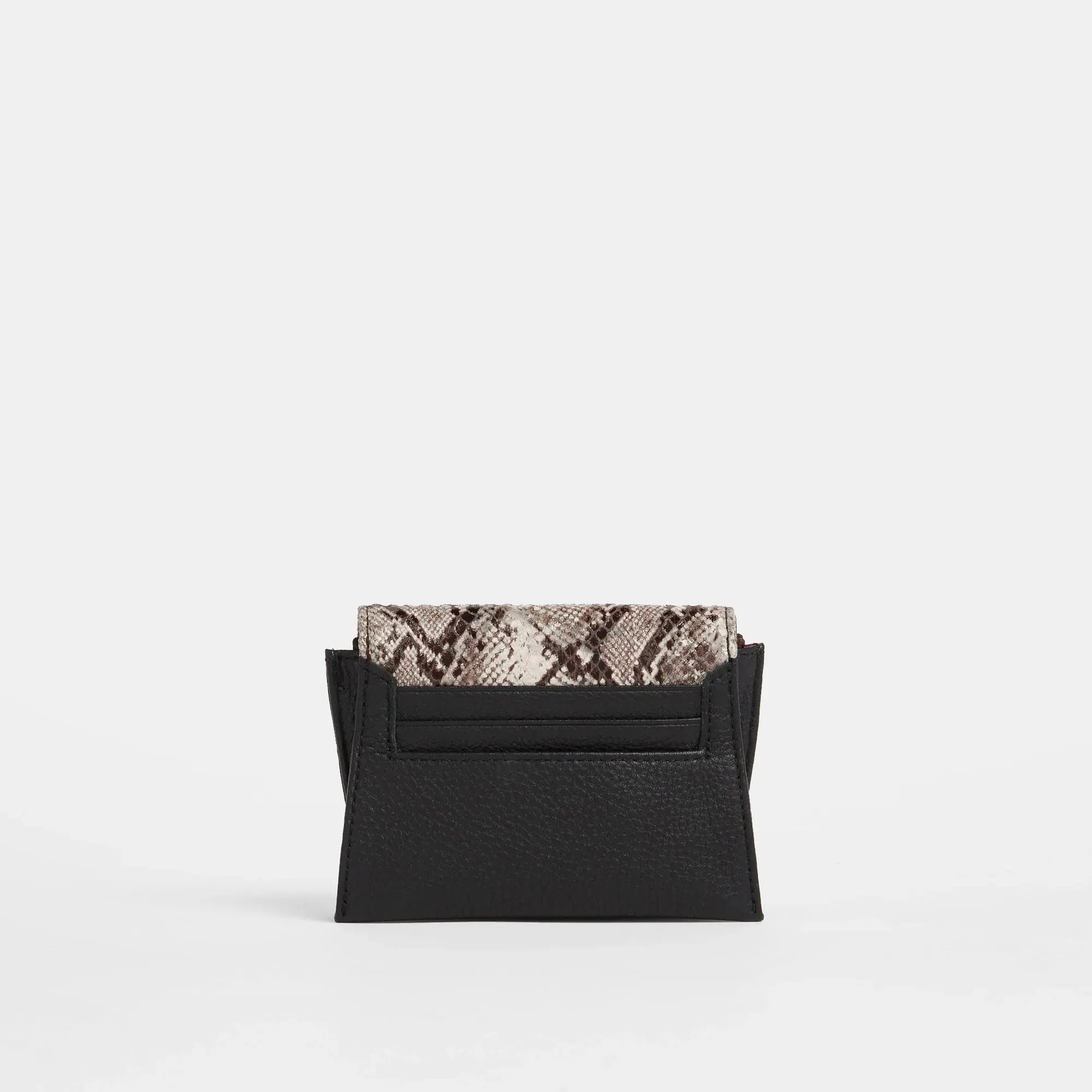 Hammit Allen Wallet Contrast Snake/Brushed Gold