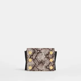 Hammit Allen Wallet Contrast Snake/Brushed Gold