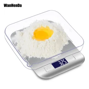 High Precision Electronic Kitchen Steel Weight Scale Measuring Tools