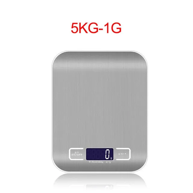 High Precision Electronic Kitchen Steel Weight Scale Measuring Tools