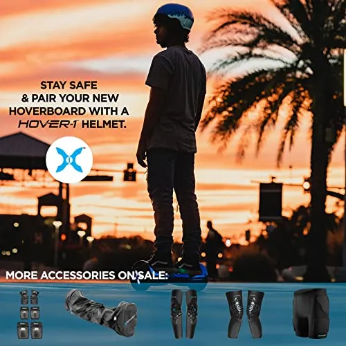 Hover-1 Dream Electric Hoverboard | 7MPH Top Speed, 6 Mile Range, Long Lasting Lithium-Ion Battery, 5HR Full Charge, Rider Modes: Beginner to Expert, Red, 25 x 9 x 9
