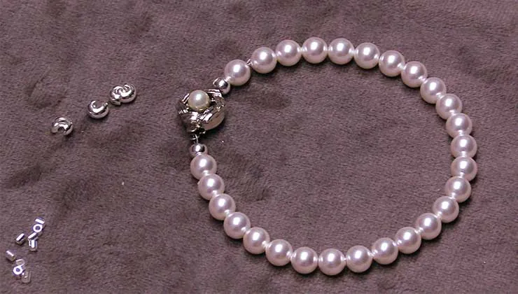 How to Make an Austrian Crystal Pearl Bracelet Featuring Elegant Elements Clasps