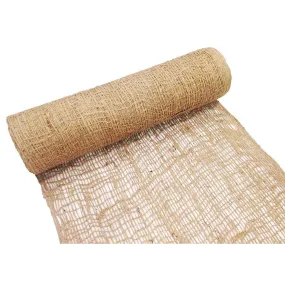 Jute Netting - Erosion Control (Biodegradable) - 4 ft or 8 ft Wide (Lasts 6-24 mo)
