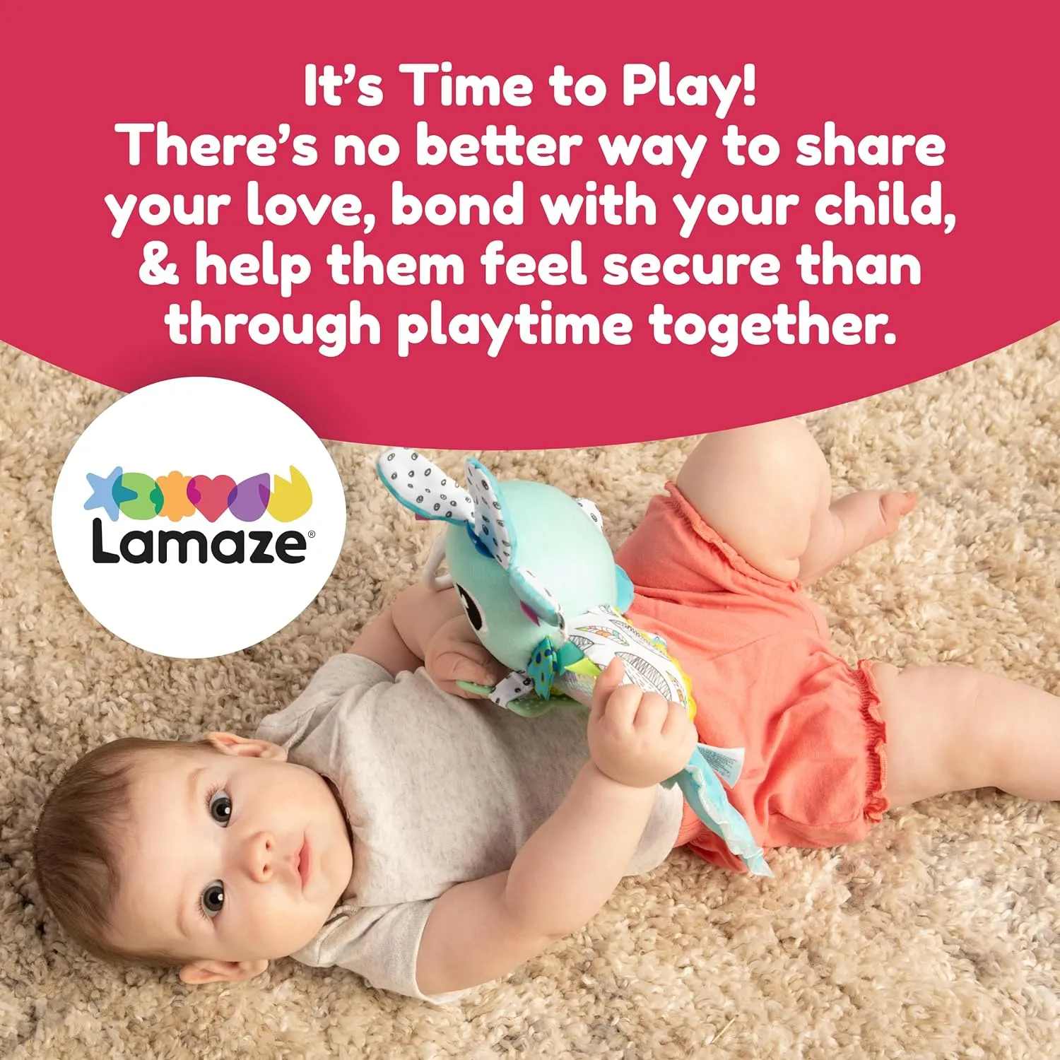 Lamaze Alise The Axolotl Clip & Go
