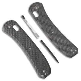 Lander 2 Knife Scales - Bias Carbon Fiber