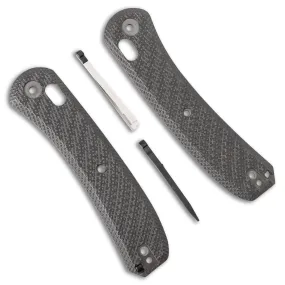 Lander 2 Knife Scales - Ripple Carbon Fiber