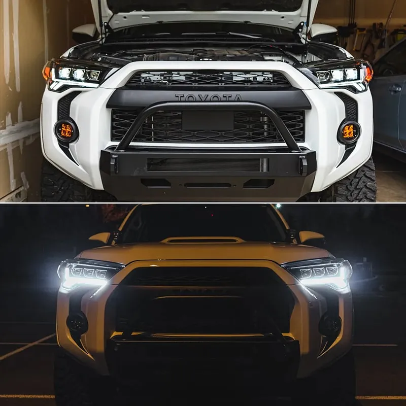 LED Projector Headlights with DRL for 2014-Later Toyota 4Runner