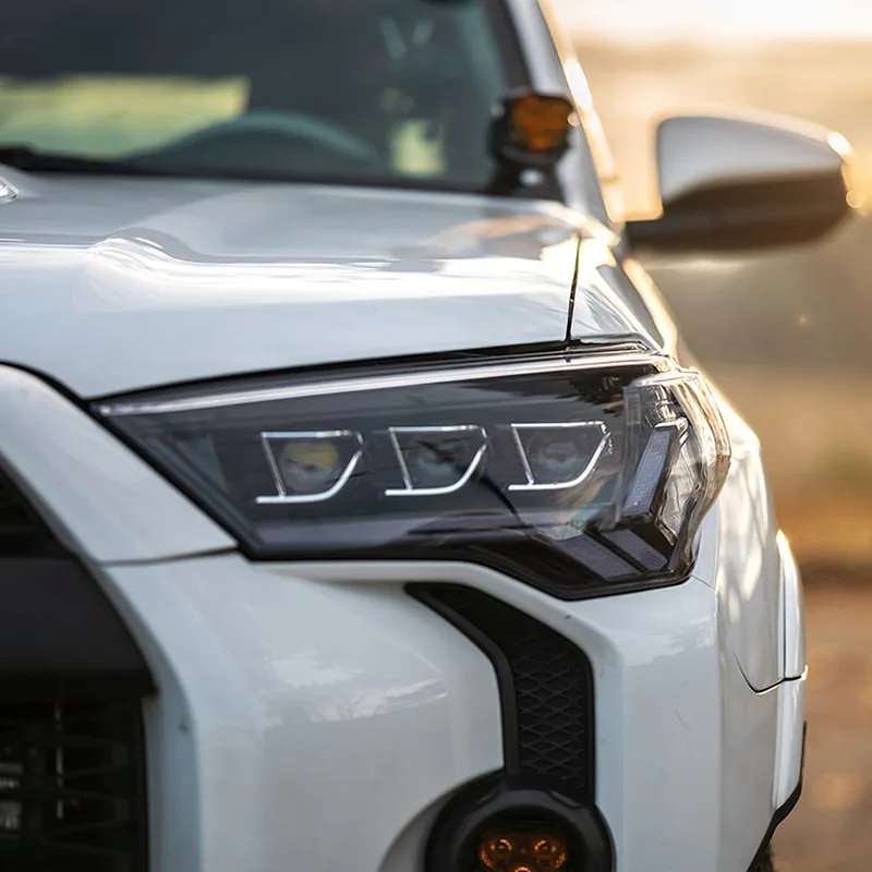 LED Projector Headlights with DRL for 2014-Later Toyota 4Runner