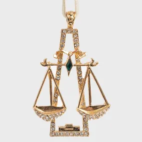 Libra hanging ornament