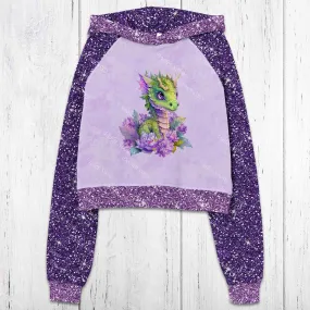Lucky Days Baby Dragon Lt Purple Panel