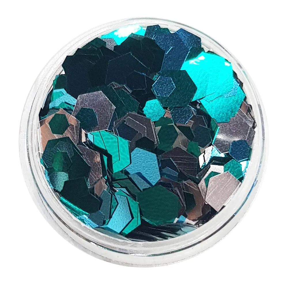 Mermaid Festival Glitter (Metallic Chunky Glitter Mix) - Mermaid Scales