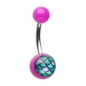 Mermaid Scales Belly Bar