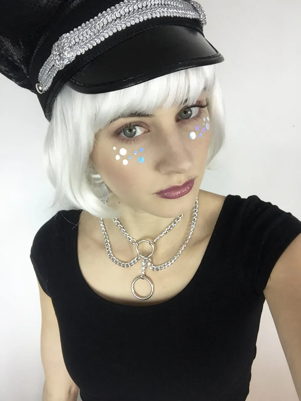 Mermaid Scales Body And Face Stickers