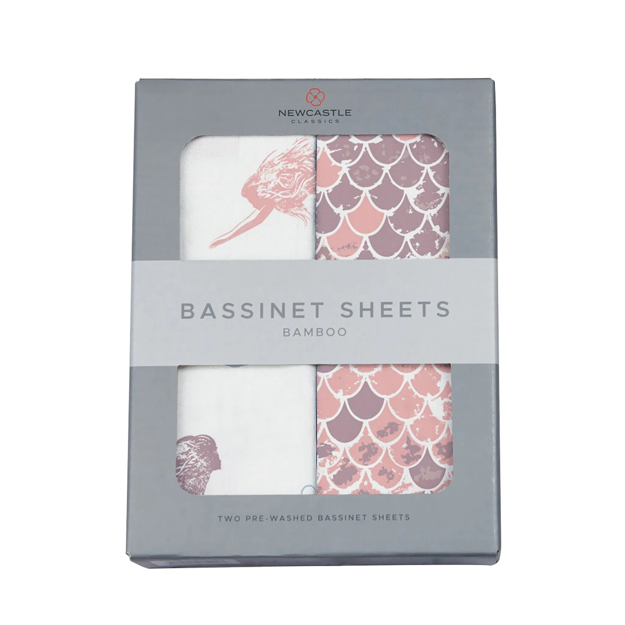 Mermaids and Scales Bassinet Sheets