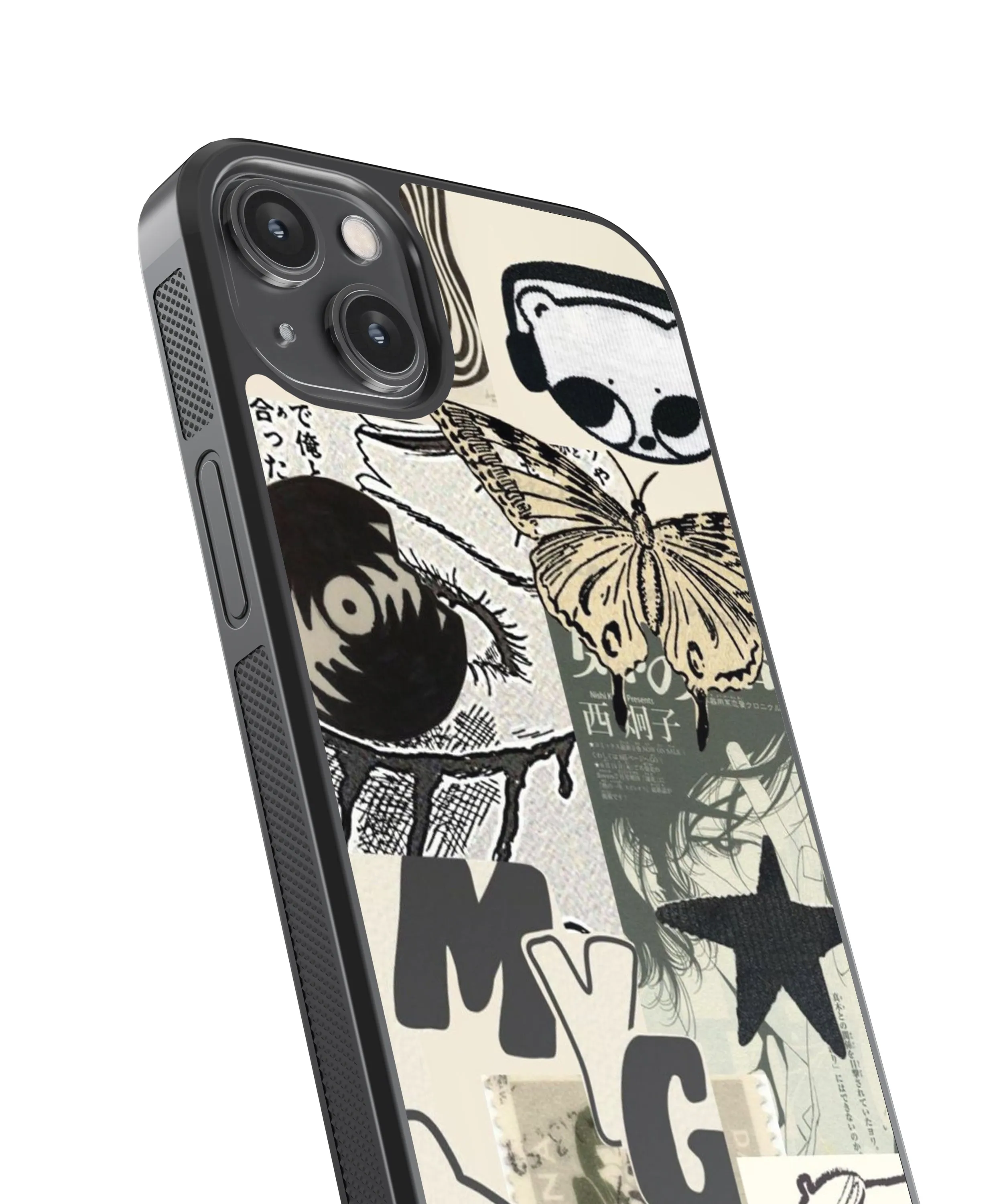 Min Yoongi Vintage Glass Phone Case Cover