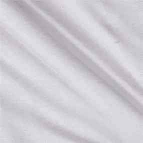 Modal Spandex Fabric | White